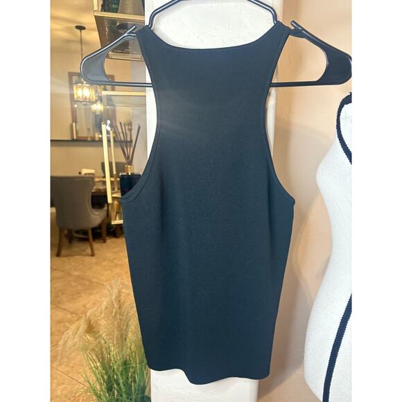 J Crew Supersculpt racerback Sweater Knit Tank Black Small 2-6 NEW - Picture 4 of 4